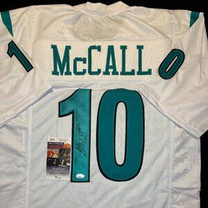 GRAYSON MCCALL SIGNED #10 WHITE CUSTOM JERSEY - Size XL (JSA) North Carolina